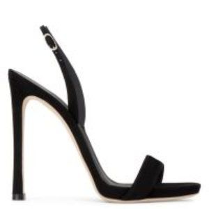 Giuseppe Zanotti Sophie Slingback sandals black suede NIB